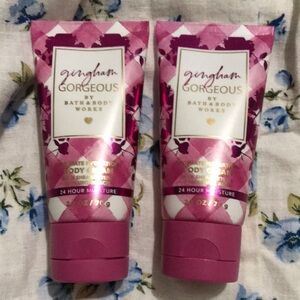 NEW- Bath & Body Works- Gingham Gorgeous travel minis